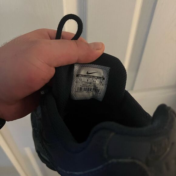 Nike Air Max 95 Obsidian Blue Black Lace Up Running M - Picture 2 of 14